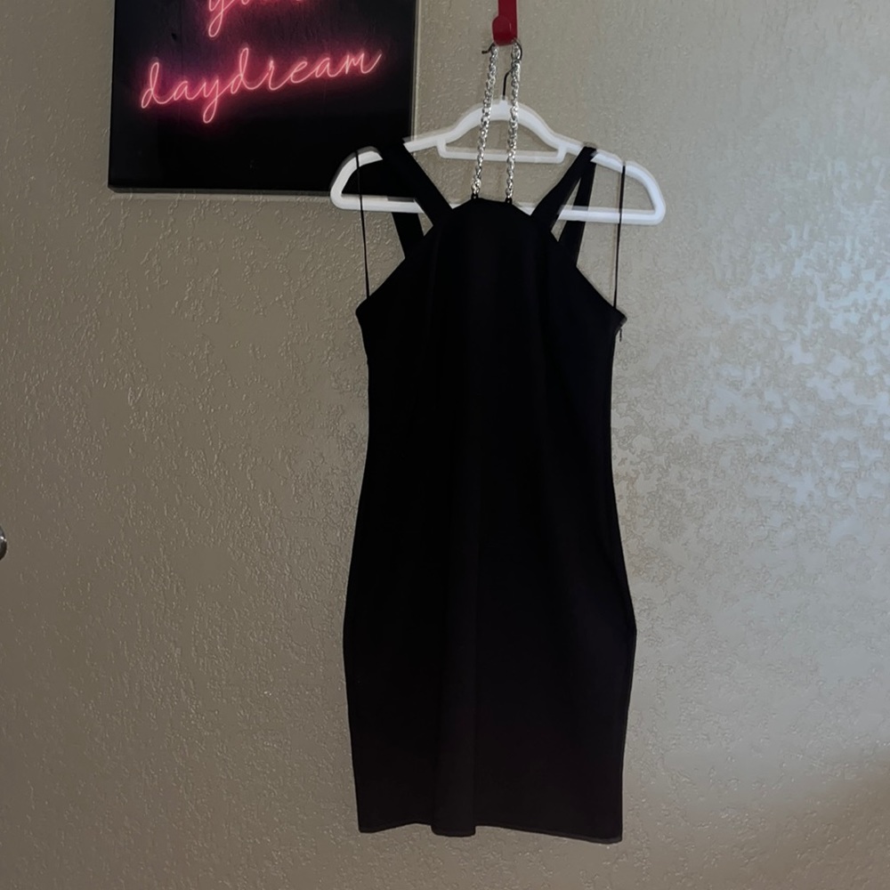 NWT Michael Kors Chain Halter Dress - Picture 5 of 13